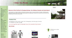 Desktop Screenshot of chinatearoom.net